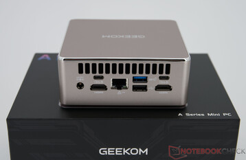 Geekom A5 2027 Edition - Aansluitingen op het achterpaneel