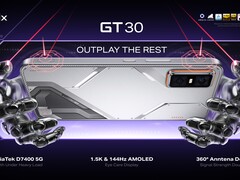 De Infinix GT 30 heeft een 64 MP primaire camera (Afb. bron: Infinix)