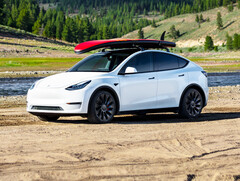 Tesla&#039;s Model Y is een praktische elektrische crossover SUV die de afgelopen tijd een handvol prijsverlagingen heeft ondergaan. (Afbeeldingsbron: Tesla)