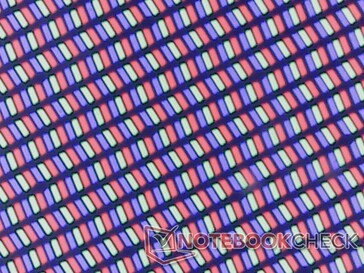 Scherpe subpixelmatrix met minimale korreligheidsproblemen