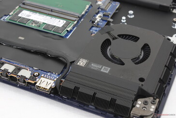 Ventilatoren blijven stiller dan op de meeste andere gaminglaptops voordat ze moeten opvoeren