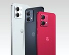 Motorola verkoopt de Moto G84 5G bij de lancering in drie kleuropties. (Afbeelding bron: Motorola)