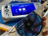 PS4 Portable V2 met GTX 750-ventilator aan de achterzijde.