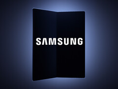 Tot nu toe heeft Samsung alleen een silhouet van een toekomstige Galaxy opvouwbare telefoon gedeeld. (Afbeeldingsbron: Samsung - bewerkt)
