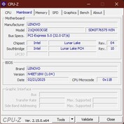 CPU-Z moederbord