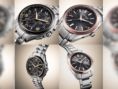 In de linkerkolom (afgebeeld), de Citizen Attesa AT8244-57E, naast de Citizen CB0264-55E in de rechterkolom. (Afbeeldingsbron: @plus9time op Instagram - bewerkt)