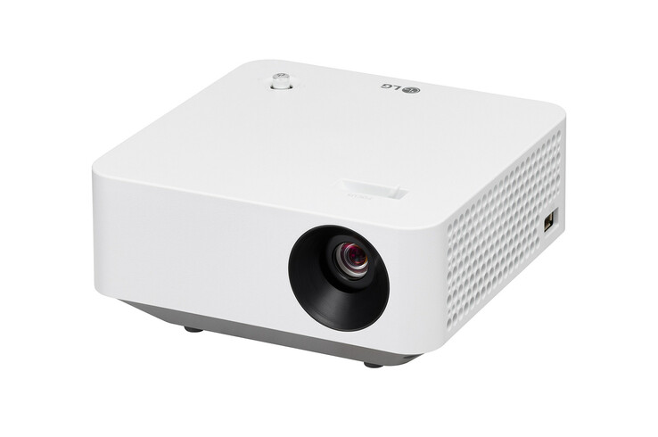 De LG PF510Q CineBeam Smart draagbare projector. (Beeldbron: Apple)
