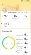 Fietstocht (onnauwkeurige monitoring van de hartslag gaat door)