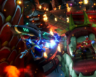 Een screengrab uit Sonic Racing: CrossWorlds (bron: SteamDB)