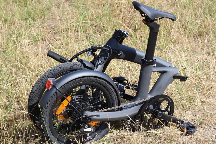 Het vouwmechanisme werkt betrouwbaar