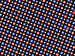 Subpixel raster