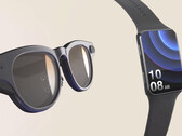 Het nieuwe AR armband referentie ontwerp, met een Goertek bril. (Bron: Goertek)