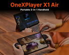 One-Netbook biedt de OneXPlayer X1 Air aan in twee processorvarianten. (Afbeeldingsbron: One-Netbook)