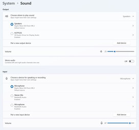 Registreert zich als een plug-and-play audioapparaat