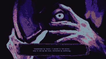 Een screenshot van Glassy Stare