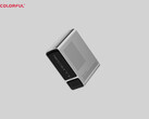 De kleurrijke SMATR 900 is alweer een Strix Halo mini PC. Afgebeeld: de compacte PC. (Afbeeldingsbron: PC Watch)