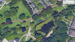 GNSS-test: tochtje rond een vijver