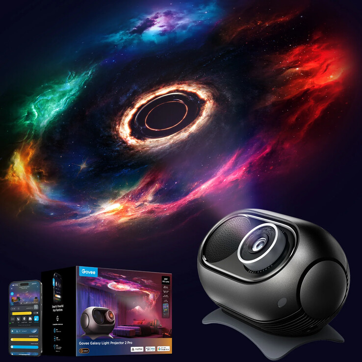 De Govee Galaxy Lichtprojector 2 Pro. (Afbeeldingsbron: Govee)