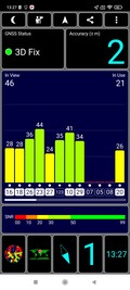 GPS test buiten