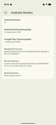 Android versie