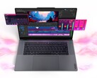 De Lenovo Yoga Pro 9i Aura Edition (2026) heeft een 16-inch Tandem OLED-paneel. (Afbeeldingsbron: Lenovo)