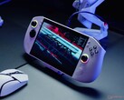 Lenovo Legion Go S handheld met Cyberpunk 2077 (Afbeelding bron: Notebookcheck)