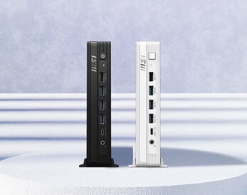 MSI PRO DP10 mini PC heeft een slanke behuizing. (Afbeeldingsbron: MSI)