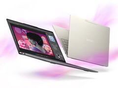 De Yoga Slim 7i Aura Edition Gen 11 mist voorlopig Core Ultra X processors.