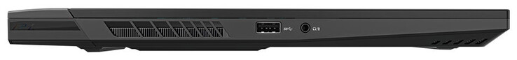 Linkerkant: USB 3.2 Gen 1 (USB-A), audio-combo