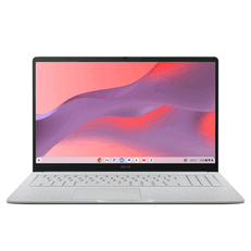 Ontwerp van de voorkant van de Asus Chromebook CX15