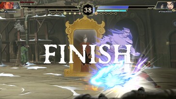 Afbeelding: Een screenshot van de gameplay uit Avatar Legends: The Fighting Game.