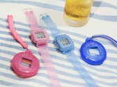 De Casio Baby-G-horloges BGD-10KG-2JR en BGD-10KG-4JR (van rechts naar links)