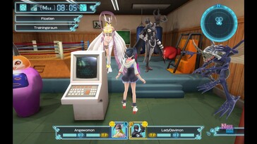 Afgebeeld: Een gameplay screenshot van Digimon World: Next Order.