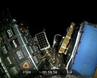 Uitzicht vanaf de satelliet