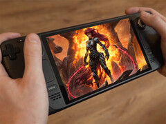 De Humble Heroines rebundle verloopt op 14 december 2025. Afgebeeld: Steam Deck met Darksiders III. (Afbeeldingsbron: Valve en Warhorse Studios - bewerkt)