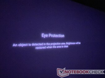 De Mogo 2 Pro heeft automatische objectdetectie om de oogbeschermingsmodus in te schakelen, wat een uitkomst is voor ouders met ronddwalende kinderen.