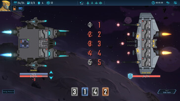 Afbeelding: Een screenshot van de gameplay van LONESTAR.