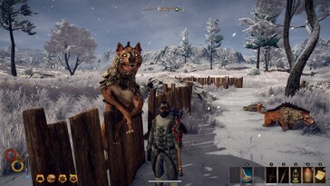 Afgebeeld: Een gameplay screenshot van Outward.