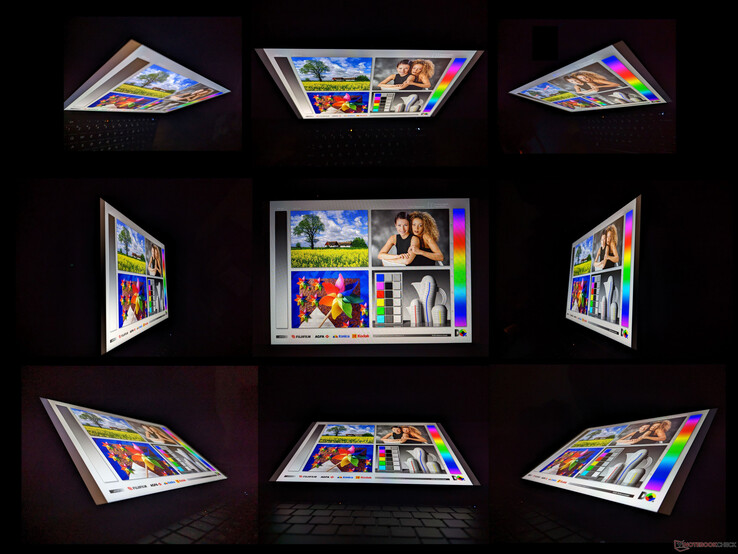 Brede IPS-kijkhoeken voor zowel tablet- als portretmodus. Kleuren en contrast verschuiven alleen bij kijken vanuit extreme hoeken