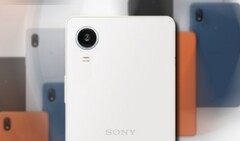 De vermeende render van de potentiële Sony Xperia Ace IV onthult een opgefriste designtaal en een eenvoudige cameraopstelling. (Afbeeldingsbron: Sony/@mirai160525 - bewerkt)