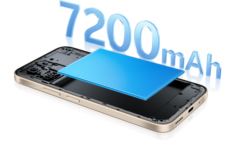 De Vivo T5 4G heeft een 7.200 mAh batterij