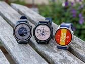 van links naar rechts: Xiaomi Watch S5, Honor Watch 6 en Huawei Watch GT 7
