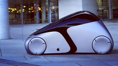 Een &quot;Apple Car&quot; render. (Bron: iPhoneWired)