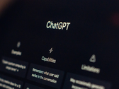 Startscherm van ChatGPT