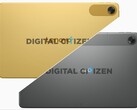 De vermeende Lenovo Idea Tab Malibu Plus/Pro in Citrusgeel (boven) en de Idea Tab Malibu in Grafietgrijs (onder).