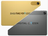De vermeende Lenovo Idea Tab Malibu Plus/Pro in Citrusgeel (boven) en de Idea Tab Malibu in Grafietgrijs (onder).