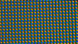 Sub-pixel raster