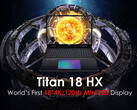 MSI's Titan 18 HX heeft een gigantisch 18-inch 4K 120 Hz mini-LED paneel. (Afbeelding Bron: MSI)