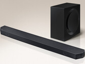 De Samsung HW-Q900C soundbar heeft draadloze Dolby Atmos. (Beeldbron: Samsung)