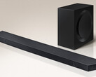 De Samsung HW-Q900C soundbar heeft draadloze Dolby Atmos. (Beeldbron: Samsung)